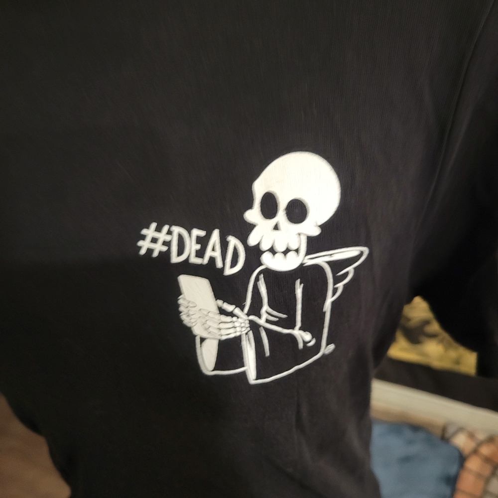 #Dead t-shirt womans size medium